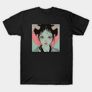 Asian Demon Girl T-Shirt